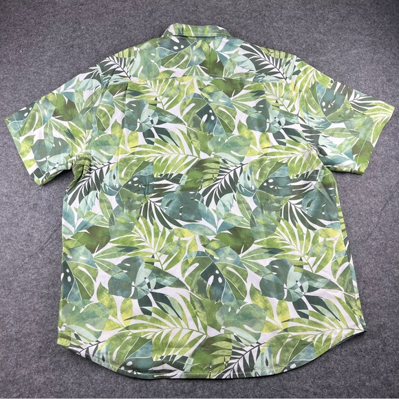Tommy Bahama NWT $128 Coconut Point Palma Fresca Large Dark Monstera - Picture 4 of 16